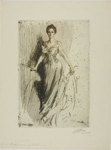 Mademoiselle Lurman - Anders Leonard Zorn