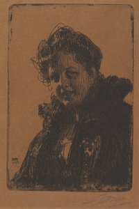 Mme. Granberg - Anders Leonard Zorn