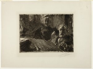 M. et Mme Fürstenberg - Anders Leonard Zorn