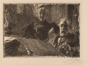 Monsieur et Madame Furstenburg - Anders Leonard Zorn