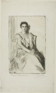 Mme Cleveland II - Anders Leonard Zorn