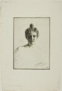 Madame Runeberg - Anders Leonard Zorn