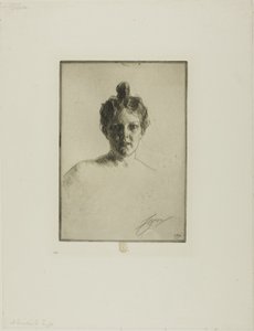 Mme Runeberg - Anders Leonard Zorn