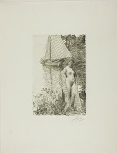 Mon Modèle et mon Bateau - Anders Leonard Zorn