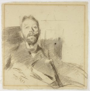 Portrait de Charles Deering - Anders Leonard Zorn