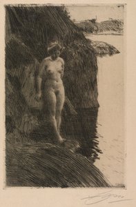 Précipice - Anders Leonard Zorn