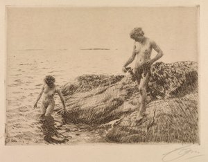 Îlots en mer - Anders Leonard Zorn