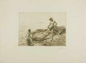 Îlots vers la mer - Anders Leonard Zorn