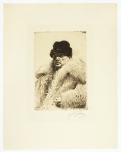 Autoportrait 1916 - Anders Leonard Zorn