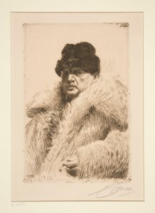 Autoportrait 1916 - Anders Leonard Zorn