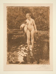 Le gué - Anders Leonard Zorn