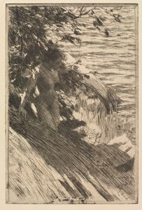 La Grande Baigneuse, 1895 - Anders Leonard Zorn