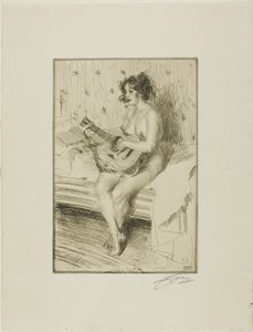 Le Joueur de guitare - Anders Leonard Zorn