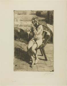 Le ruban de cheveux - Anders Leonard Zorn