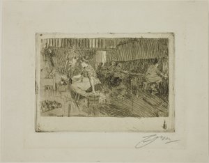 La petite brasserie - Anders Leonard Zorn