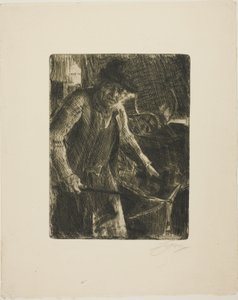 Le maître-forgeron - Anders Leonard Zorn