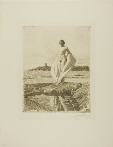 Le cygne - Anders Leonard Zorn