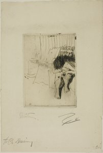 Modèle fatigué - Anders Leonard Zorn