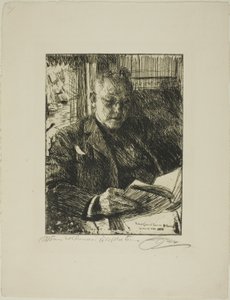Compagnon de voyage (M. Ch. Deering) - Anders Leonard Zorn