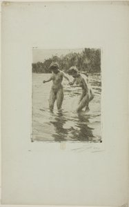 Deux baigneuses - Anders Leonard Zorn