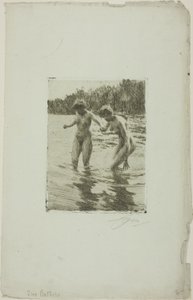 Deux baigneurs - Anders Leonard Zorn