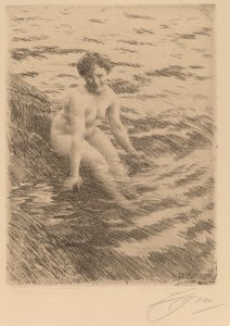 Mouillé - Anders Leonard Zorn