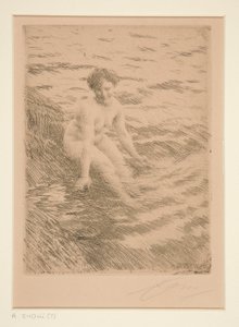 Mouillé - Anders Leonard Zorn