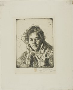 Jeune fille de Mora (Anna de Kråkberg) - Anders Zorn