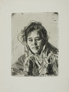 Jeune fille de Mora (Anna de Kråkberg) - Anders Zorn