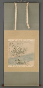 Arashiyama sous la neige, période Edo, 19ème siècle - Ando Hiroshige