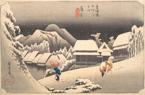 Neige du soir, 1797-1861