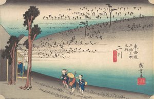 Futagawa, Saru ga Baba, vers 1834 - Ando Hiroshige