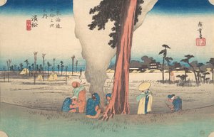 Hamamatsu, Toko no Zu, vers 1834 - Ando Hiroshige