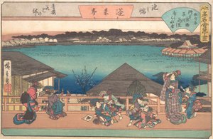 Ikeno Mata Horai-ya, vers 1840 - Ando Hiroshige