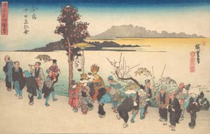 Imamiya Toka Ebisu - Ando Hiroshige