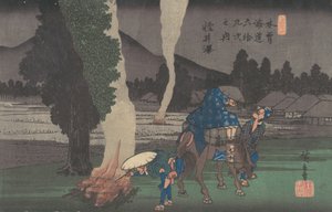 Karuizawa, vers 1835 - Ando Hiroshige