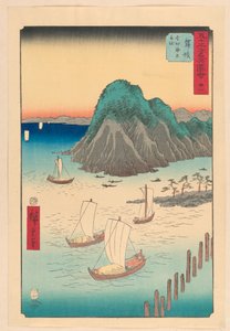 Maisaka de la série 53 Stations de Tokaido - Ando Hiroshige