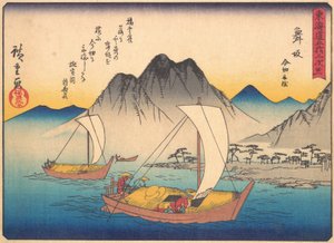 Maisaka, de la série Les Cinquante-trois Stations de la route du Tokaido, début du XXe siècle - Ando Hiroshige
