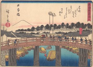 Nihonbashi, de la série Les Cinquante-trois Stations de la route du Tokaido