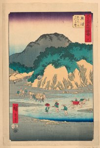 Okitsu de la série 53 Stations de Tokaido