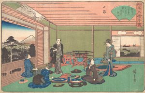 San-ya Yaozen, vers 1840 - Ando Hiroshige