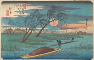 Station Senba, vers 1836