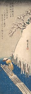 Neige sur la Rivière Sumida, vers 1835
