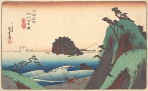 Soshu, Shichi-ri ga Hama, vers 1830 - Ando Hiroshige