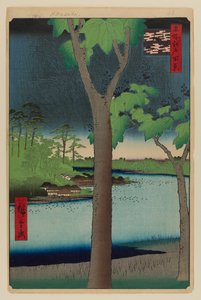 Akasaka Kiribatake - Ando or Utagawa Hiroshige