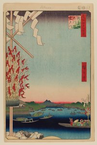 Rivière Asakusa, Grande rive, Rivière Miyato - Ando or Utagawa Hiroshige