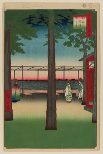Aube au sanctuaire de Kanda Myojin - Ando or Utagawa Hiroshige