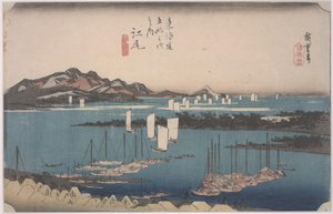 Ejiri - Ando or Utagawa Hiroshige