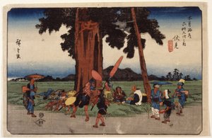 Fushimi, Station # 51 - Ando or Utagawa Hiroshige