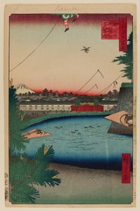 Hibiya et Soto-Sakurada de Yamashita-Cho - Ando or Utagawa Hiroshige